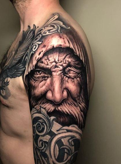 Tattoos - Oak Adams Odin - 140097
